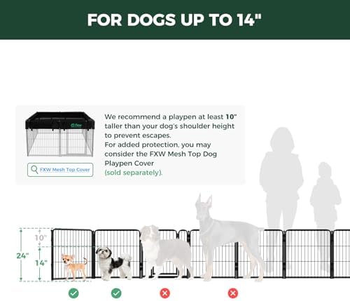 FXW Homeplus Indoor Dog Playpen, 8 Panels, - Image 2