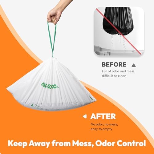 50 Pcs Litter Box Liner Bags, Compatible - Image 4