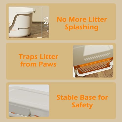 Extea Large Cat Litter Box - Image 5