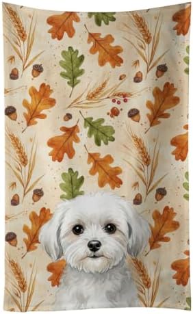 Caroline's Treasures Maltese Dogs Kitchen Towel 15x25 in by CarolinesTreasures
