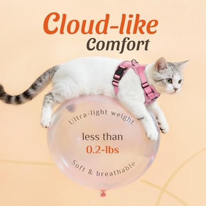 Dooradar Cat Harness and Leash Set, Adjustable and Escape Proof - Image 6