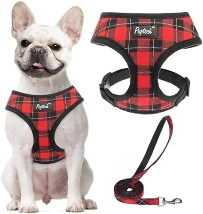 PUPTECK Small Dog Harness and Leash Set No Pull by PUPTECK