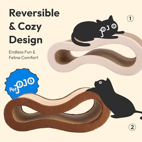 Cloud Lounge Cat Scratching Pad, Reversible Scratch Board - Image 7