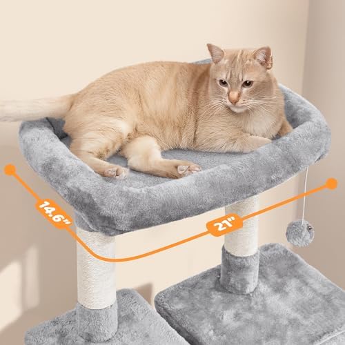 Yaheetech Cat Tree Tower for Large Cats - Image 5