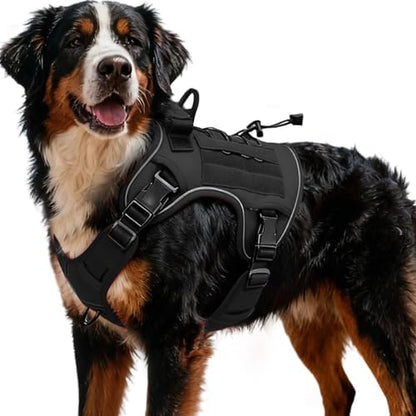 Heavy-Duty Tactical Dog Harness by Bruvoalon