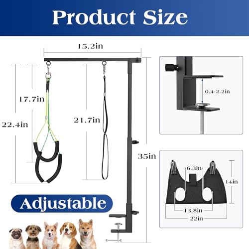 Pawaboo Dog Grooming Table Arm - Image 2