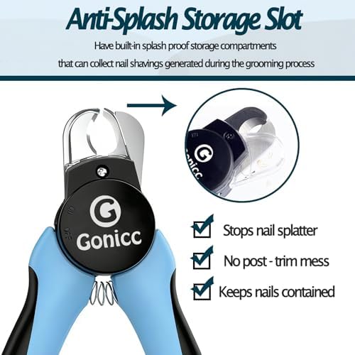gonicc LED Pet Nail Clippers for Dogs & Cats - Image 4