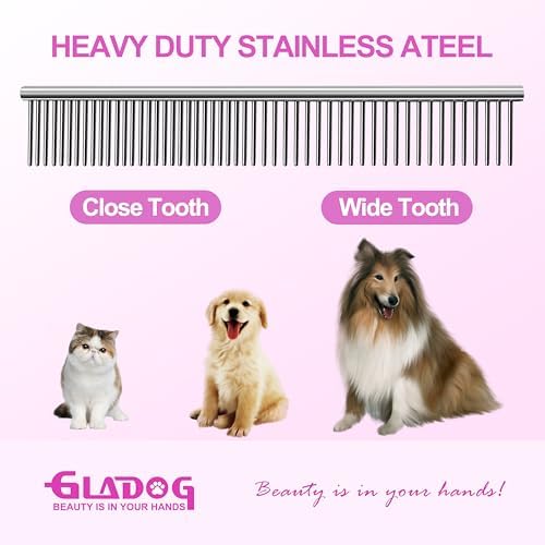 GLADOG Professional 5 in 1 Dog & Cat Grooming Scissors Set - Image 5
