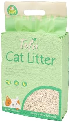 Kitty City Tofu Cat Litter, 100% Natural Plant-Based Formula, Fast Clumping by KittyCity