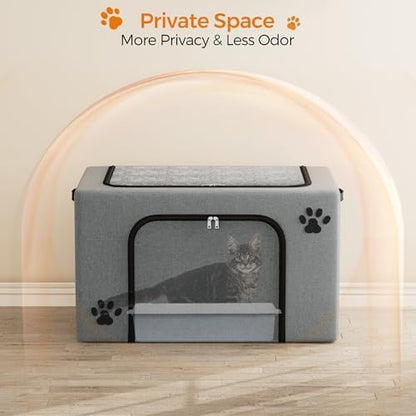 Hidden Cat Litter Box Enclosure - Image 6