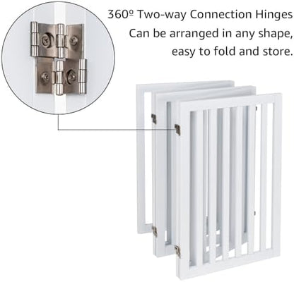 unipaws 36”H Free Standing Pet Gate - Image 5