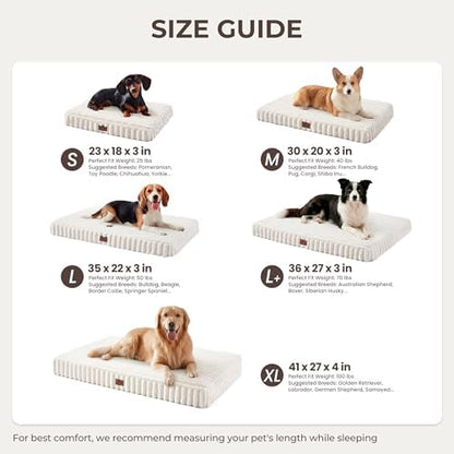 Dog Bed Medium Sized for Crate, Orthopedic Pet Pad for Dogs - Image 6