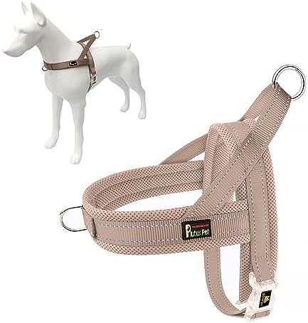 Plutus Pet No Pull Dog Harness for Large Dogs, Breathable Mesh Padded by PLUTUSPET