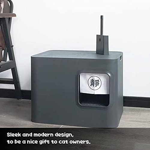Cat Litter Scooper with Caddy and Holder, with Container to Store, Durable ABS - Image 6