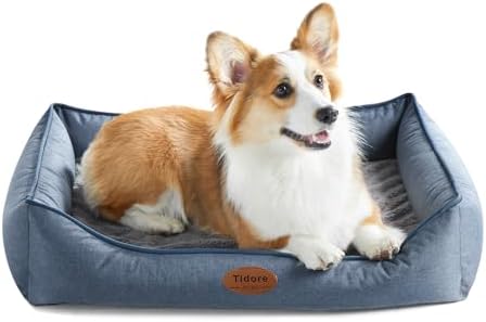 Tidore Orthopedic Dog Beds for Medium Dogs, Durable Egg Crate Foam Sofa Dog Bed by Tidore