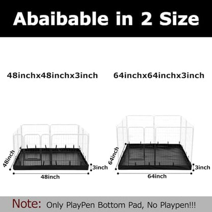 PJYuCien Square Playpen Bottom Pad - Image 3