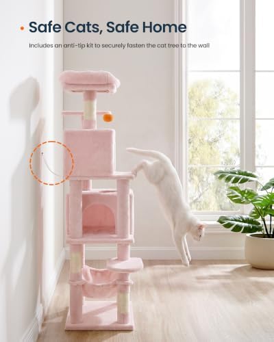 SONGMICS HOME Cat Tree for Indoor Cats - Image 6