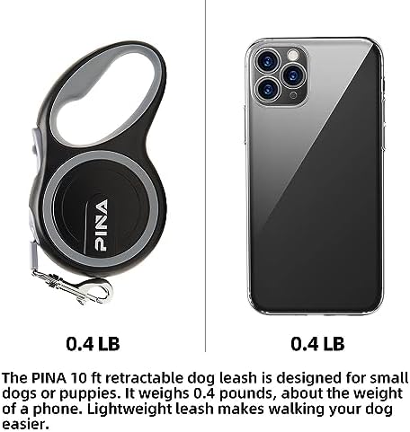 PINA Retractable Dog Leash, 10ft Dog Leash - Image 2