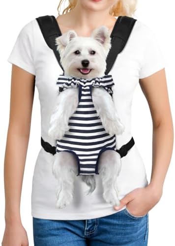 YUDODO Pet Dog Carrier Backpack Adjustable Front Carrier by YUDODO