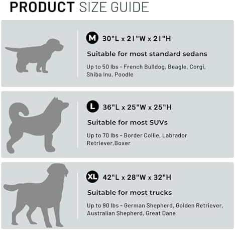 ZOMISIA XL Collapsible Dog Travel Crate - Image 2