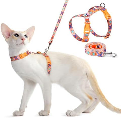 Dooradar Cat Harness and Leash Set, Adjustable Pet Straps by Dooradar