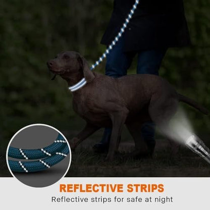 Taglory Rope Dog Leash for Medium Large Dogs, 6 FT Padded Handle - Image 5