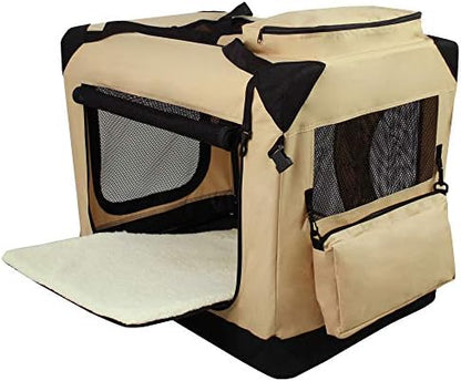 EliteField 3-Door Soft Dog Crate - Image 2