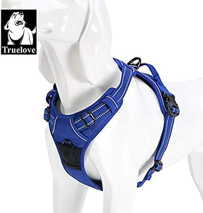 TRUE LOVE Adjustable No-Pull Dog Harness Reflective Pup Vest Harnesses - Image 6