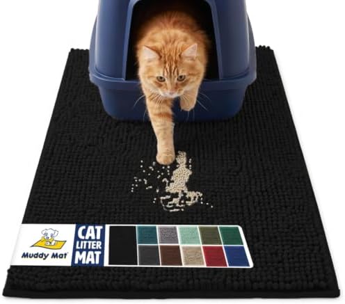 Muddy Mat® | XL Cat Litter Mat 48"x60", Litter Trapping Mat, Super Absorbent by MuddyMat%C2%AE