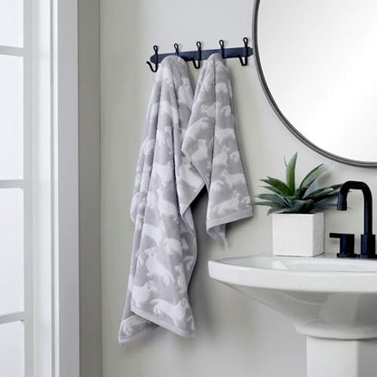 SKL Home Dog Hand Towel Set-2pc, 100% Cotton, Reversible - Image 2