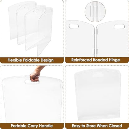 Modern Frame Clear Acrylic Freestanding Pet Gate - Image 6