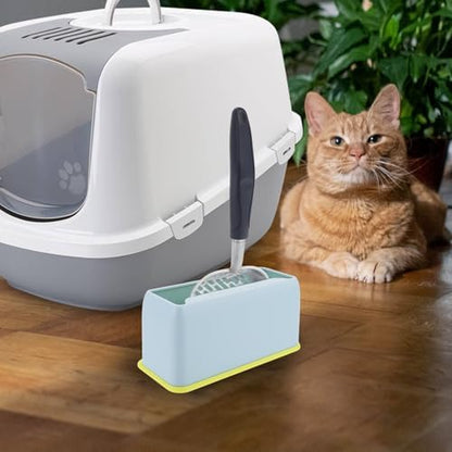 Ipetboom Cat Litter Scoop Holder Universal Plastic Base Compact Design - Image 6