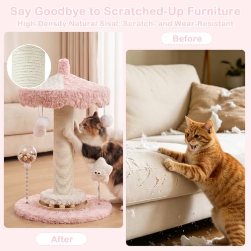 Kitten Carousel Cat Scratching Post - Image 3