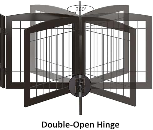 PAWLAND Free Standing Dog Gates - Image 5