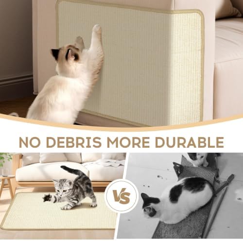 Cat Scratch Furniture Protector Pad Sisal Mat - Image 4