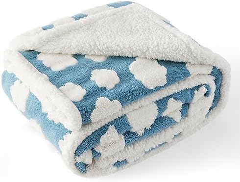 LE SURE Waterproof Blanket for Bed Cute Cozy 3D Jacquard, Twin（60x80） - Image 6