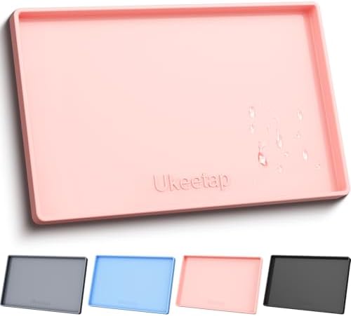 34" x 22" Extra Thick Silicone Mat Waterproof by ukeetap