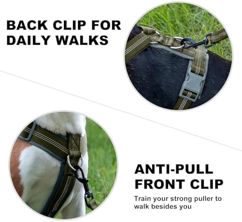 Plutus Pet No Pull Dog Harness, Adjustable Nylon Harness - Image 4