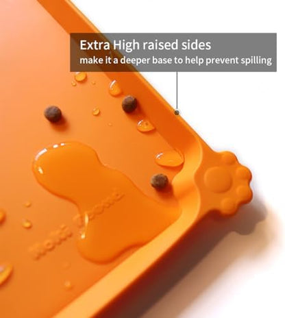 Hoki Found Silicone Non Slip Pet Feeding Mats - Image 2