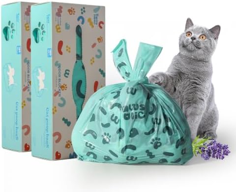 Cat Litter Disposal Bags and Dog Poop Bags by PAWSHOLIC