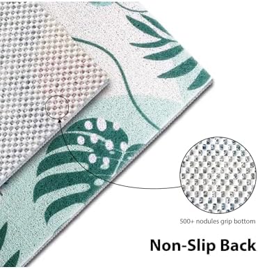 Square Shower Mat, Yonala 27 x 27 Inch Stylish Non Slip Shower Mats - Image 3