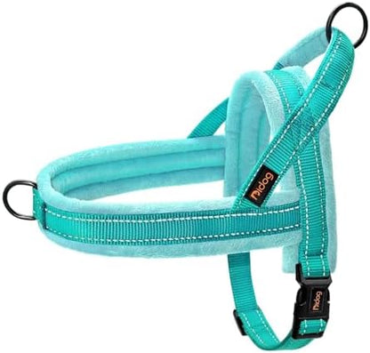 Didog No Pull Dog Harness for Small Dogs, Soft Flannel Padded by Didog