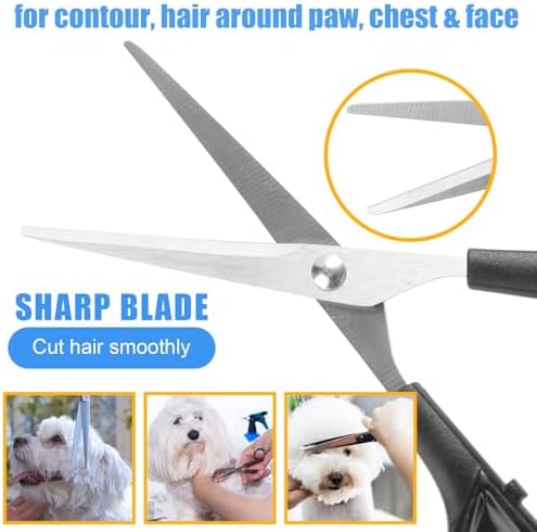 Pet Grooming Kit – Shedding Slicker Brush & Bath Massage Tool - Image 4