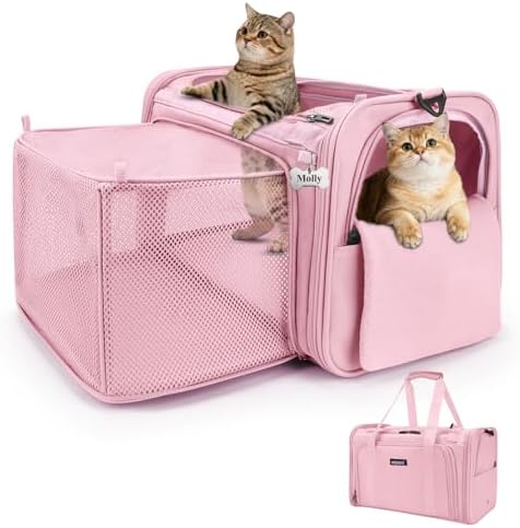 MIDOG Soft Cat Carrier Airline Approved, Expandable by MIDOG