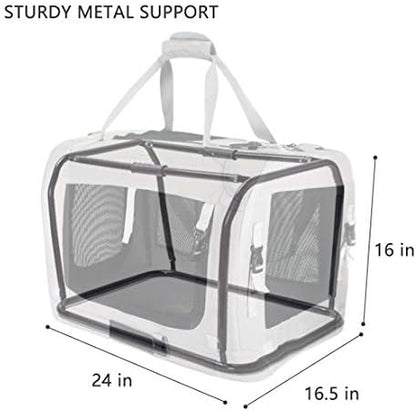Extra Large Cat Carrier Soft Sided, Portable Small Dog Carrier - Image 3