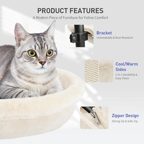 Cat Desk Bed, Reversible Cat Hammock - Image 2
