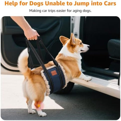 LOOBANI Portable Dog Sling for Medium Dogs Hind Leg Support Weak Rear Legs - Image 3
