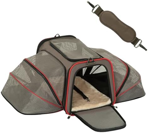 Petsfit 2 Side Expandable Pet Carrier Dog Carrier Cat Carrier by Petsfit