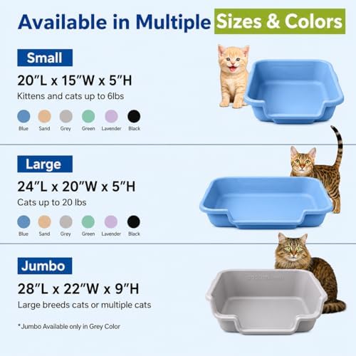KittyGoHere Senior Cat Litter Box, Large - Image 7