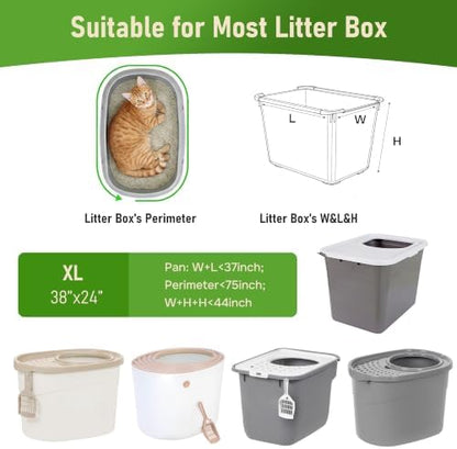 ZOMISIA Top Entry Cat Litter Box Liners - Image 5